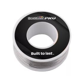   BORMANN Pro Forrasztóón 1,0 mm, 100 g, Sn60/Pb40 ón–ólom ötvözet (BHT8025)