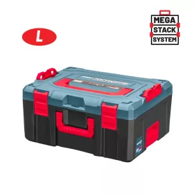   BORMANN Pro Szerszámosláda Mega Stack System L, 451 × 345 × 209 mm (BHT9520)