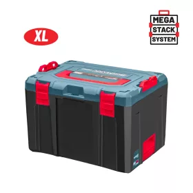   BORMANN Pro Szerszámosláda Mega Stack System XL, 451 × 345 × 270 mm (BHT9530)