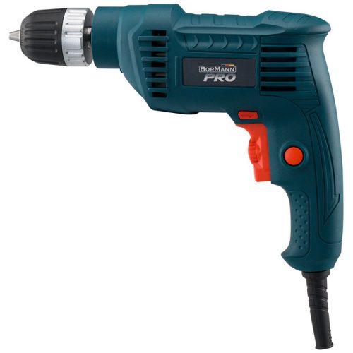 BORMANN Pro elektromos fúró-csavarozó 400W, 10mm gyorstokmány (BID4500)