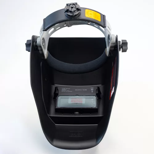 BORMANN Automata sötétedő hegesztőpajzs DIN11, 90 × 35 mm látómezővel (BIW1500)
