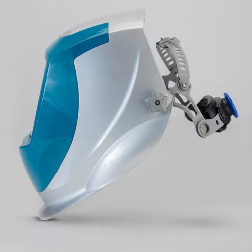 BORMANN Pro Automata sötétedő hegesztőpajzs DIN9–13, 4 szenzoros, 98 × 88 mm látómezővel (BIW2030)
