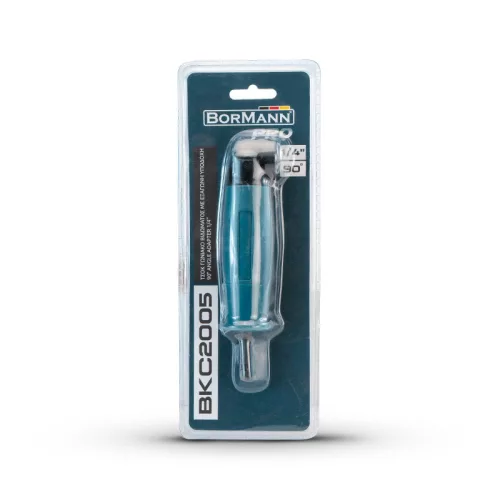 BORMANN Pro 90° sarokcsavorozó szög adapter 1/4" (BKC2005)