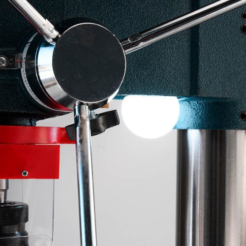 BORMANN Pro állványos fúró 550W, 16mm tokmány, DIGITÁLIS KIJELZŐ, LÉZER (BKD1850)