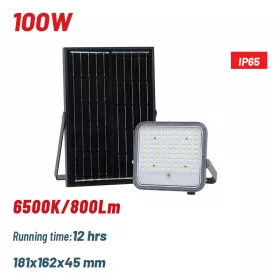   BORMANN Pro Reflektor napelemes LED világítással, külön napelemmel és távirányítóval, 800 lm, IP65 (BLF2250)