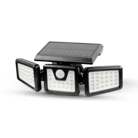   BORMANN Lite SOLAR biztonsági lámpa LED, 6,5W, VÍZÁLLÓ, napelemekkel: 5,5V/1,8W 6500K 1000Lu (BLF4000)