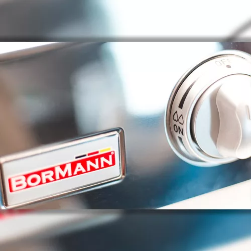 BORMANN Gáztűzhely 1 égővel, hordozható asztali használatra, 2,75 kW, PB-gázhoz (BLG2800)