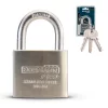 BORMANN Pro rozsdamentes acél lakat 60mm, rozsdamentes acél bilincs 3 kulcsal (BLK1026)