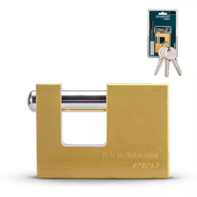 BORMANN Pro sárgaréz lakat 80mm  (BLK1044)