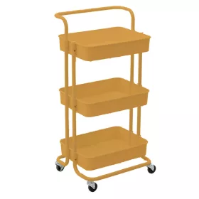   BORMANN ELITE SÁRGA TÁROLÓKOCSI, 3 POLC, 43x36x86cm (BPC2270)