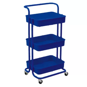   BORMANN ELITE KÉK TÁROLÓKOCSI, 3 POLC, 43x36x86cm (BPC2272)