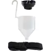 BORMANN Lite elektromos HVLP FestékSZÓRÓ Pisztoly 800 W, 1,8 m TÖMLŐ, 800 ml, 80 din, Φ1,8/2,6 mm (BPG9100)