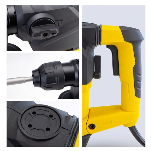 BORMANN Lite Fúró-vésőkalapács 1500W, SDS-Plus, 5,5J tartozékokkal (BPH4000)