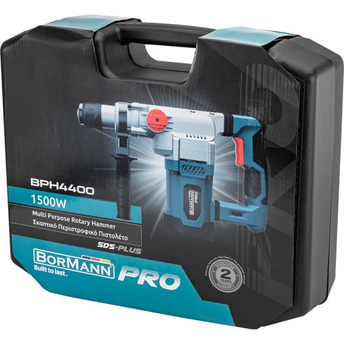 BORMANN Pro fúróKALAPÁCS SDS-PLUS 1500W, 5,5J (BPH4400)