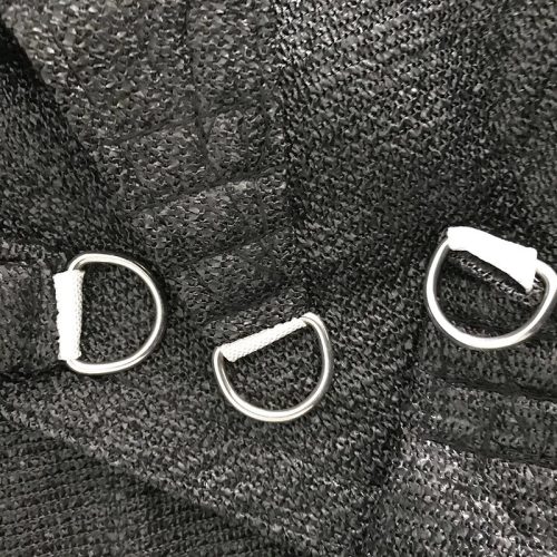 BORMANN Négyszög napvitorla 3X3m, SZÜRKE (BPN1105)