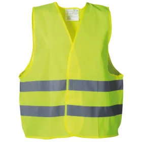   BORMANN Biztonsági mellény XXL, sárga, 120g, 2x5cm fényvisszaverő csíkok (BPP7202)