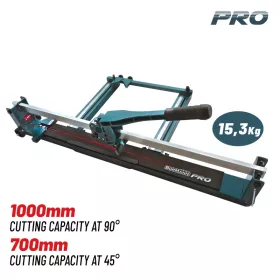   BORMANN Pro Kézi csempevágó 1000 mm vágáshosszal, hosszabbító konzollal, max. 16 mm lapvastagsághoz (BTC2502)