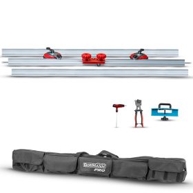   BORMANN Pro XL CSEMPEVÁGÓ 3,3m, ALUMÍNIUM SÍNNEL ÉS TARTOZÉKOKKAL (BTC4550)