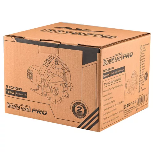 Bormann Pro márványvágó 1400W, 110mm (BTC5010)