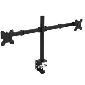   BORMANN Asztali monitortartó két 13–27”-os kijelzőhöz, 8 kg, VESA 75 × 75–100 × 100 mm (BTV1504)