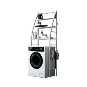   BORMANN Mosógép feletti fém tároló polc, 68x25x166cm (BTW9044)