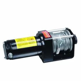   BORMANN Elektromos autócsörlő 12 V, 1360 kg, 1000 W, 4,8 mm × 13 m acélsodronnyal (BWR5108)