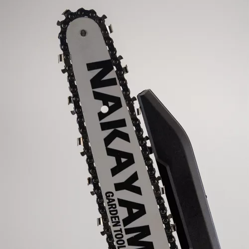 NAKAYAMA Akkumulátoros mini láncfűrész készlet 21V, szénkefe nélküli, 20 cm, 2x2.0Ah akkuval, kofferben (EC1200)