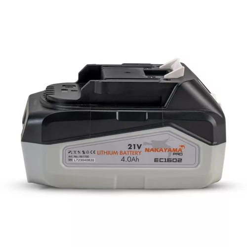 NAKAYAMA PRO akkumulátor 21V, 4.0Ahaz EC1600 láncfűrészhez (EC1602)