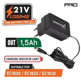   NAKAYAMA PRO 1,5A TÖLTŐ EC1600, EC1601, EC1602, EC1606 típusokhoz (EC1631)