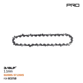   NAKAYAMA PRO Fűrészlánc láncfűrészhez 3/8” LP, 1,1 mm, 57 vezetőszem, EC1710-hez (EC1708)