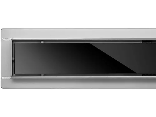 FALA LINEAR DRAIN WET&DRY ZUHANYLEFOLYÓ FEKETE ÜVEG 70 CM (71615)