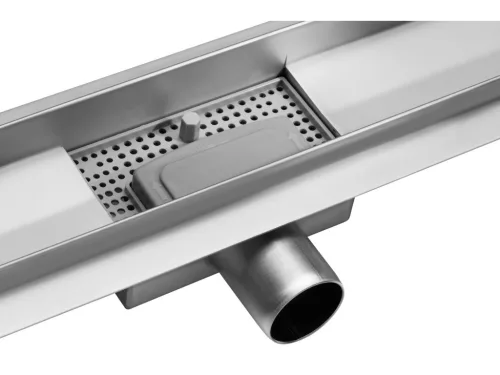 FALA LINEAR DRAIN ZUHANYLEFOLYÓ MADEIRA 90 CM (75366)