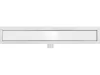 FALA LINEAR ZUHANYLEFOLYÓ DRAIN FEHÉR ÜVEG 70 CM WET&DRY (75382)