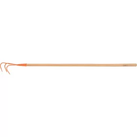 FLO Körmös kultivátor fa nyéllel 138 cm (35705)
