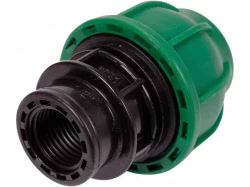 FLO hollanderes összekötő  PP 25mm X 1/2" (88840)