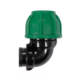 FLO CSATLAKOZÓ KÖNYÖK PP 90° 25MM X 1/2" (88872)