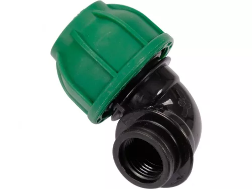 FLO CSATLAKOZÓ KÖNYÖK PP 90° 25MM X 1/2" (88872)