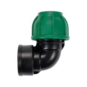   FLO  PP vizes szerelvény ( könyök ) 90° 25MM X 1" (88874)