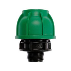   FLO Vizes csatlakozó PP CSÖVEKHEZ, 32MM X 3/4",  10 BAR (88895)