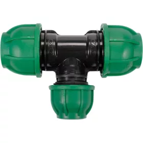 FLO KPT T IDOM CSATLAKOZÓ PP 32mm x 25mm x 32mm (88902)
