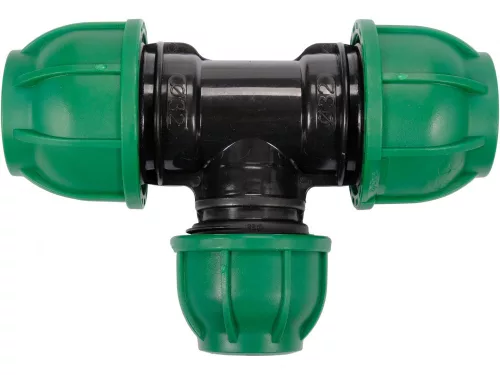 FLO KPT T IDOM CSATLAKOZÓ PP 32mm x 25mm x 32mm (88902)