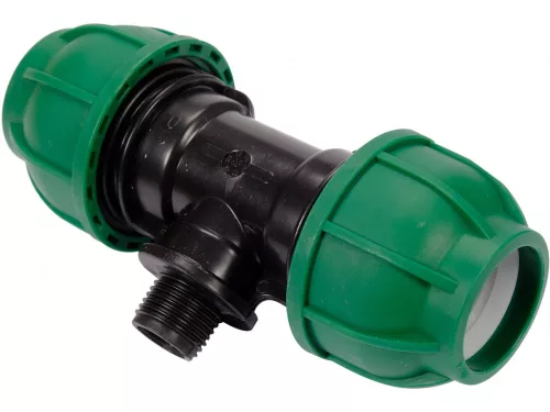 FLO CSŐCSATLAKOZÓ PP GZ 32mm x 1/2" x 32MM (88905)
