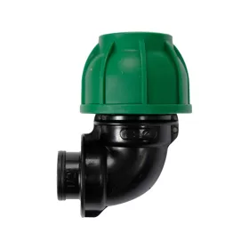   FLO CSŐCSATLAKOZÓ KÖNYÖK  PP 90° GW 32mm x 1/2" (88911)