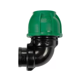 FLO CSATLAKOZÓ KÖNYÖK PP 90° GW 32mm x 3/4" (88912)