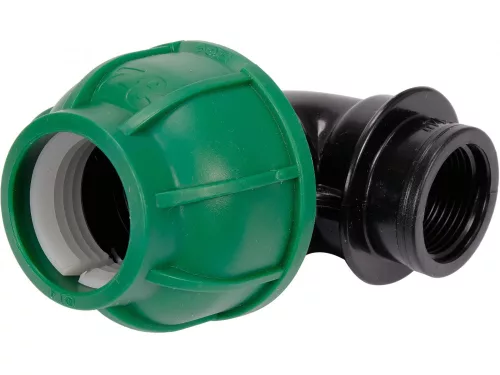 FLO CSATLAKOZÓ KÖNYÖK PP 90° GW 32mm x 3/4" (88912)