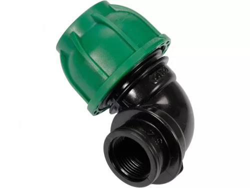 FLO CSATLAKOZÓ KÖNYÖK PP 90° GW 32mm x 3/4" (88912)