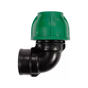   FLO CSŐCSATLAKOZÓ KÖNYÖK  PP 90° GW 32mm x 1" (88913)