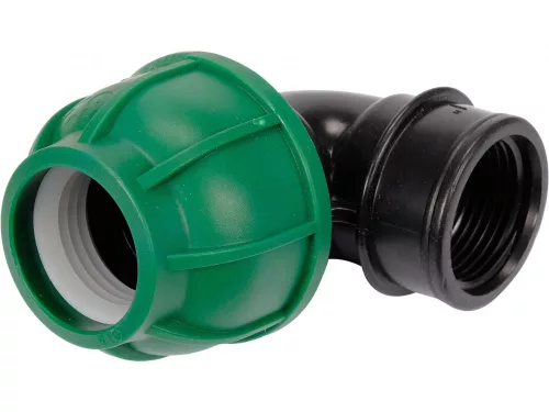 FLO CSŐCSATLAKOZÓ KÖNYÖK PP 90° GW 32mm x 1" (88913)