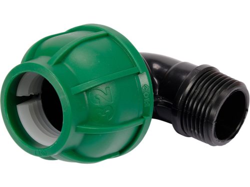 FLO Vizes csatlakozó ( könyök )  PP 90° GZ 32mm x 1" (88916)