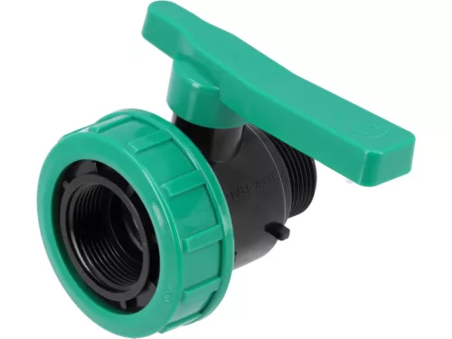 FLO Golyóscsap 1 1/4" x 1 1/4" VZ PP (88983)